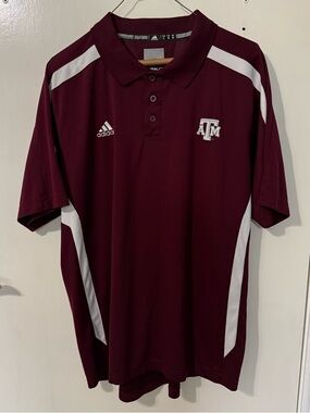 adidas Texas A&M Polo